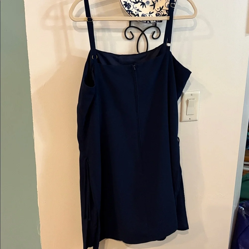 LILLY PULITZER SAHAR NAVY ROMPER DRESS - Picture 5 of 8